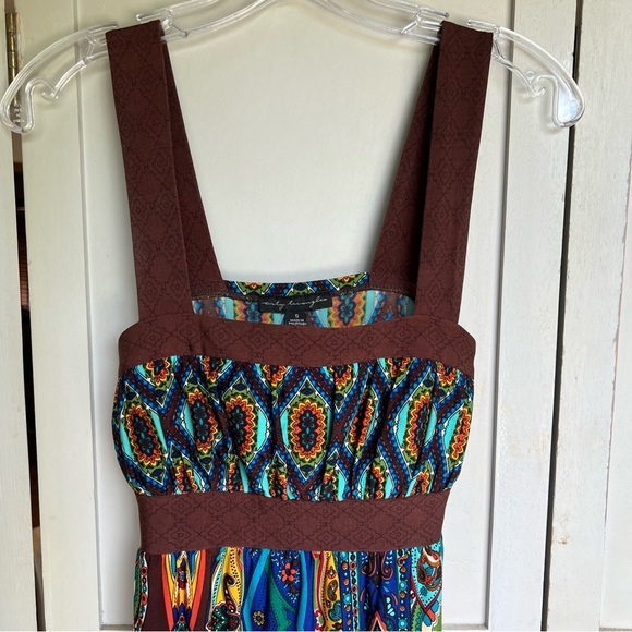 Sexy psychedelic boho mini dress - Picture 10 of 16